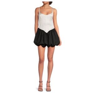 Amanda Uprichard Colorblocked Romper